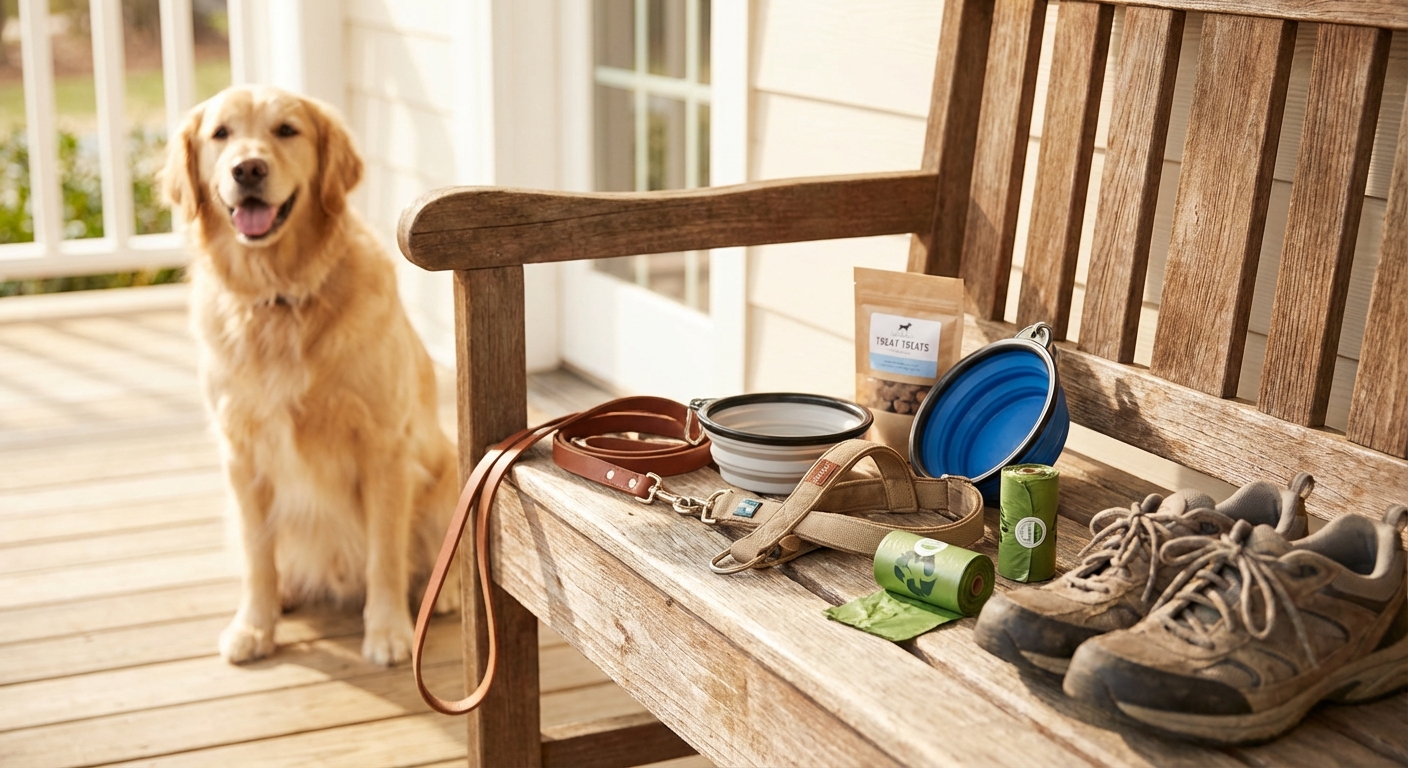 강아지 산책 용품