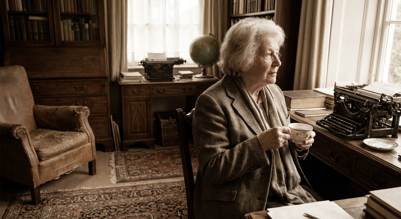 아가사 크리스티 말년 사진