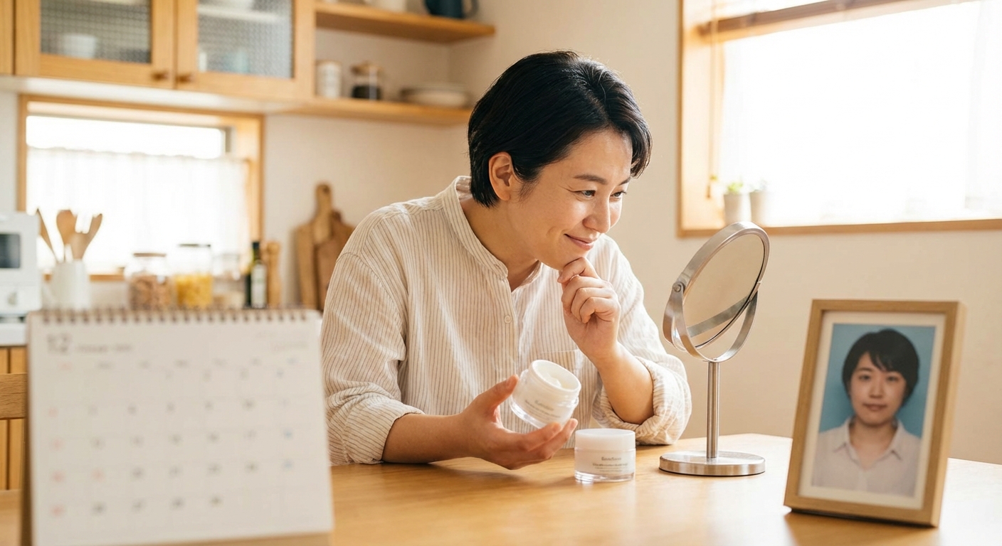 피부 변화 비교