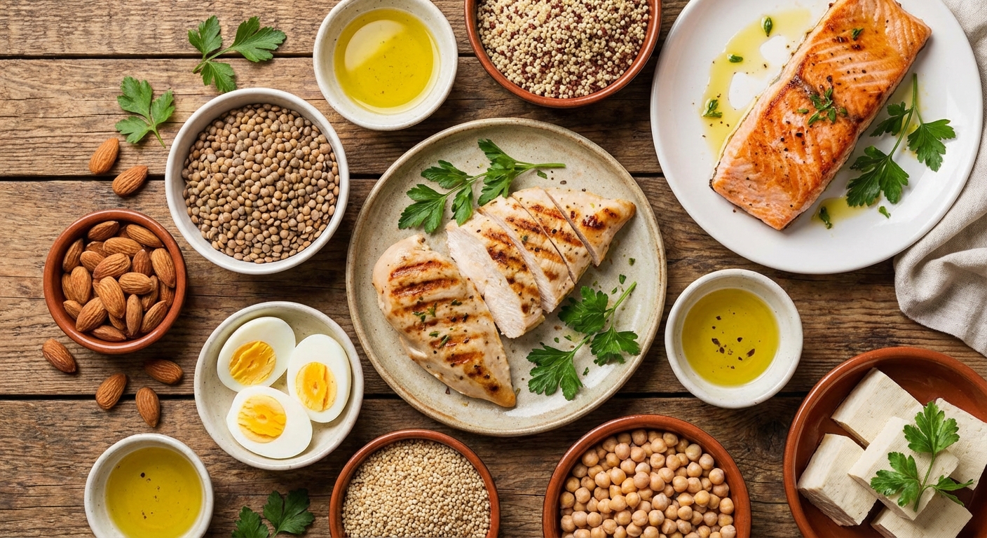 단백질 부족할 때 먹기 좋은 음식, 맛있게 채우는 방법