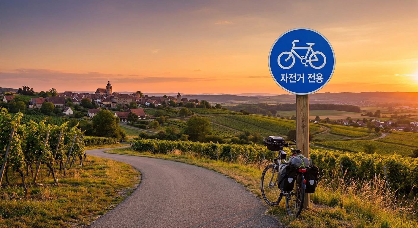 자전거 전용 표지판