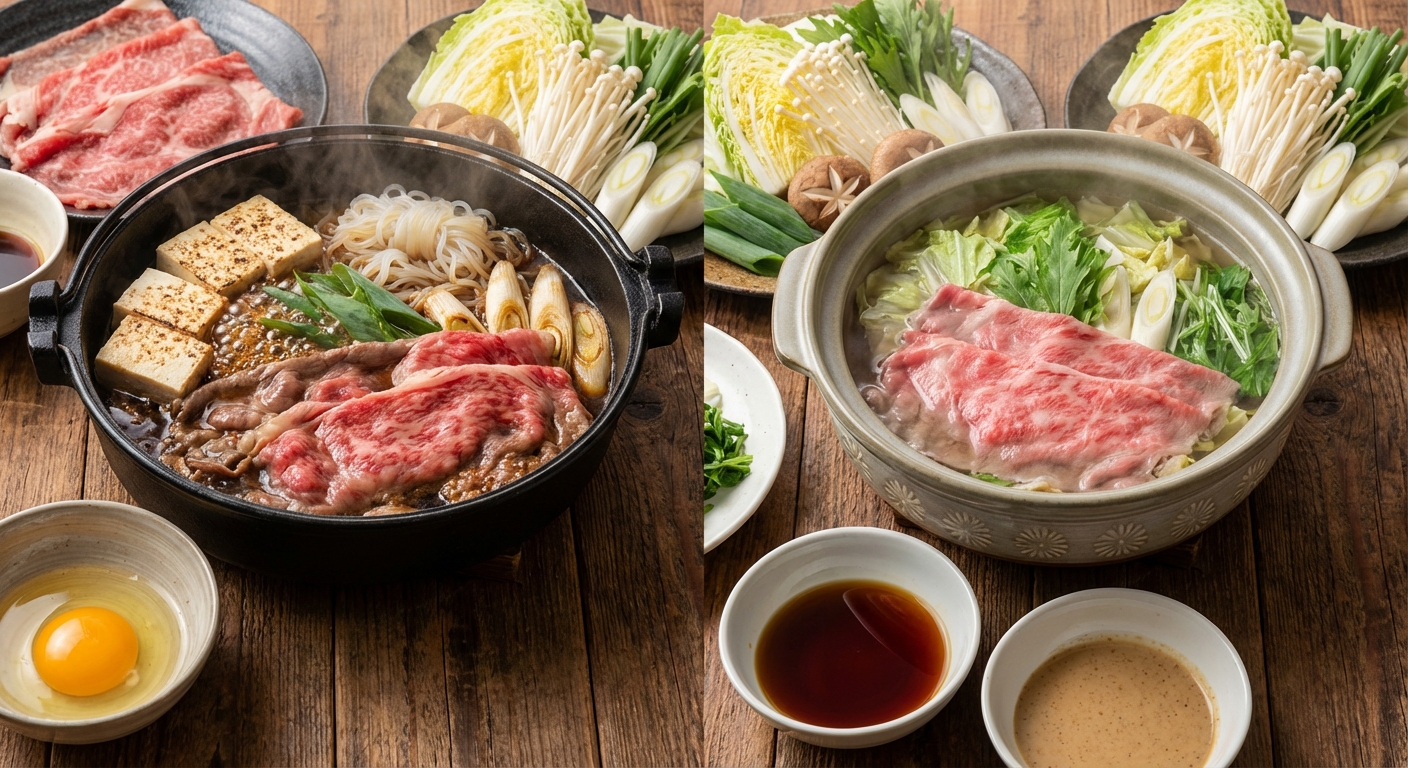 스키야키와 샤브샤브, 헷갈리는 두 요리의 결정적 차이