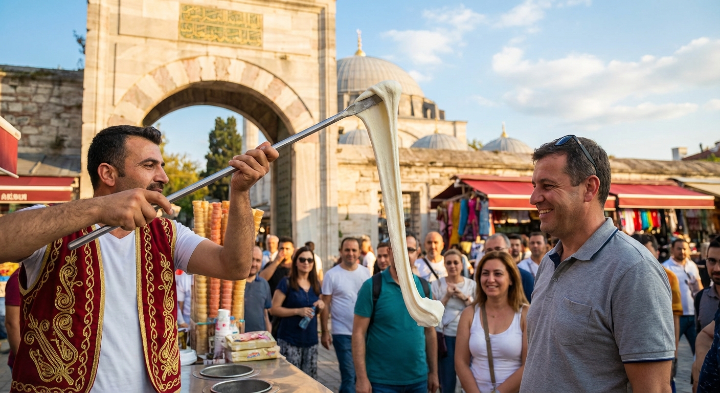 터키 돈두르마, 녹지 않는 아이스크림의 비밀