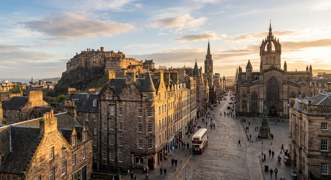 해리포터의 배경 에든버러, 마법 같은 스코틀랜드 여행