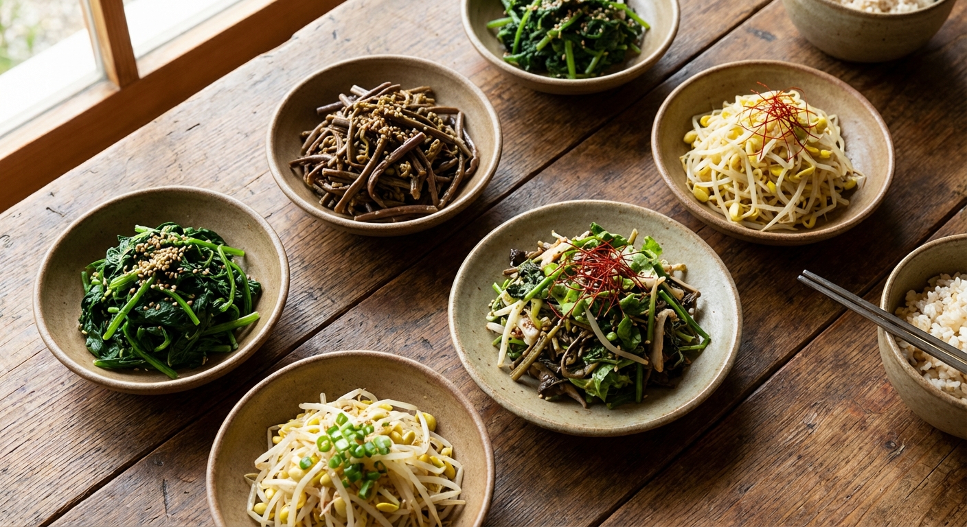 한국인 밥상의 보약, 제철 나물 종류 완전정리