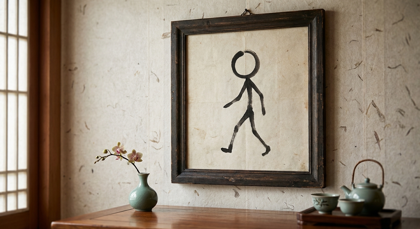 추억의 졸라맨, 선 하나로 만들어낸 90년대 감성 스틱애니메이션