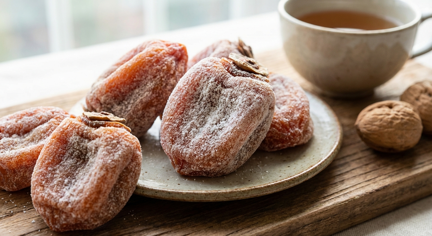 곶감에 하얀 가루는 곰팡이일까?