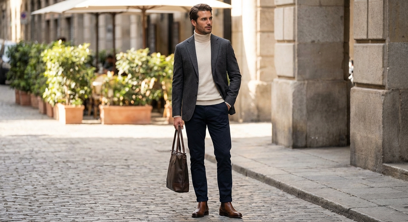 남성 코디 예시