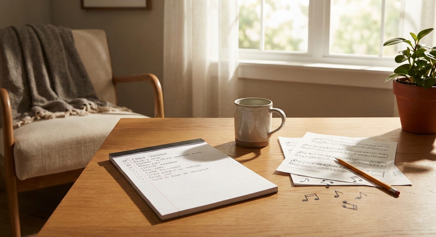 음표와 체크리스트