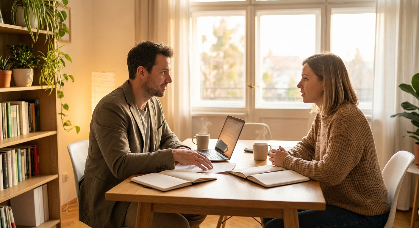 법률 상담 장면