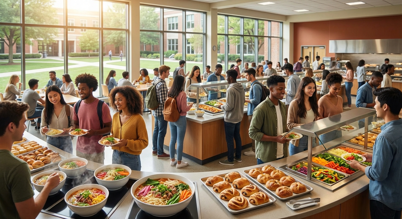 한 끼 얼마? 한국 대학 학식 평균 가격 정리