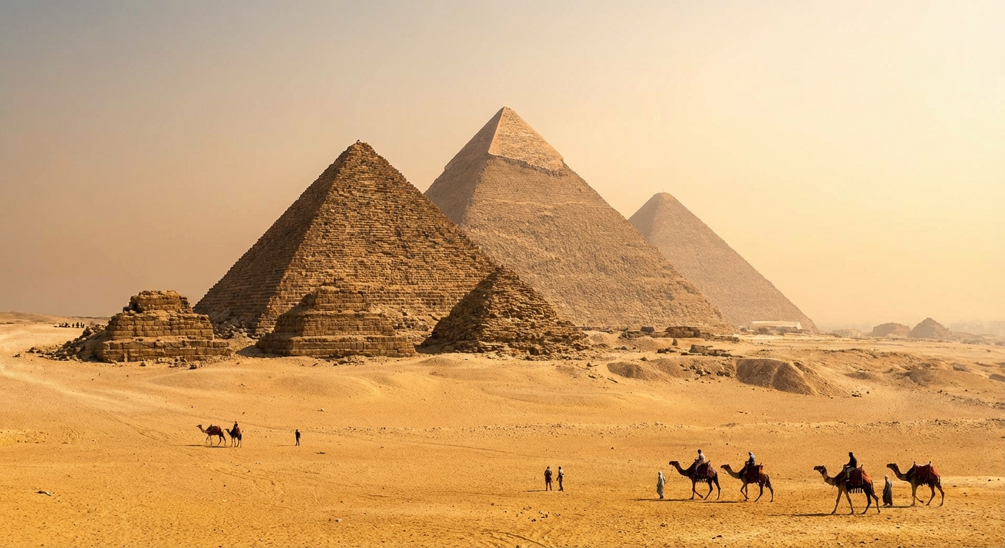 이집트 기자 피라미드와 스핑크스, 고대 불가사의 속으로 떠난 하루