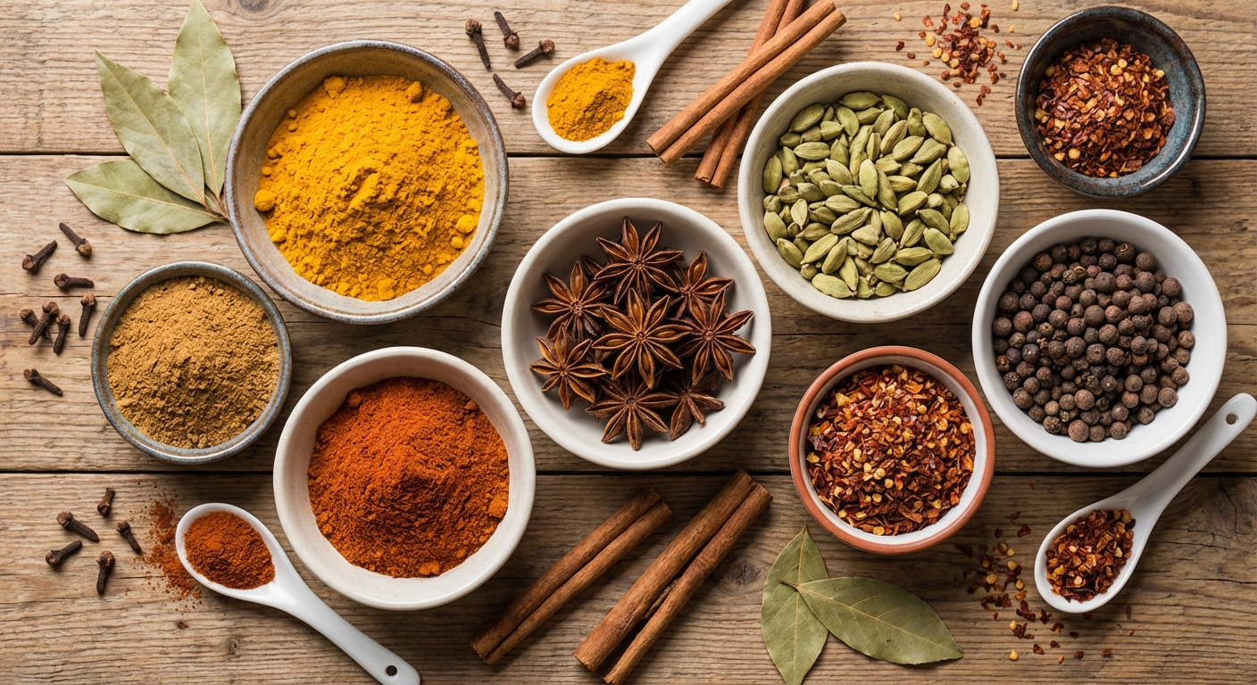 다양한 향신료