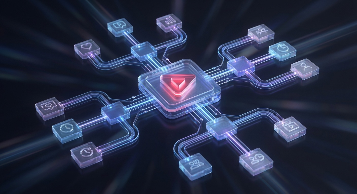 유튜브 알고리즘 구조도