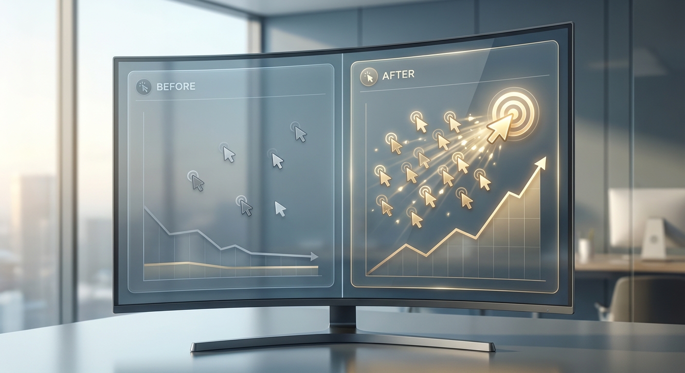 CTR 개선 전후 비교