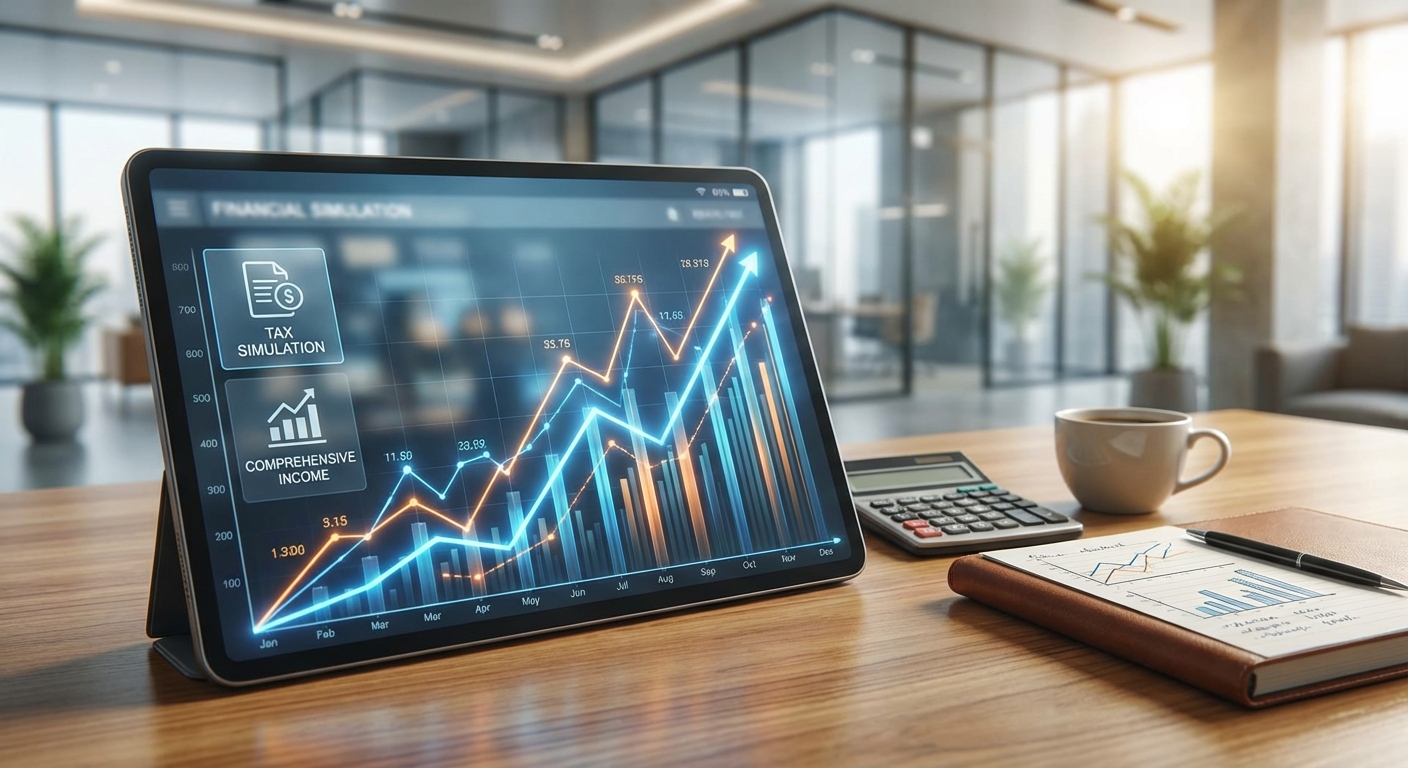 종합과세 전환 시뮬레이션 그래프