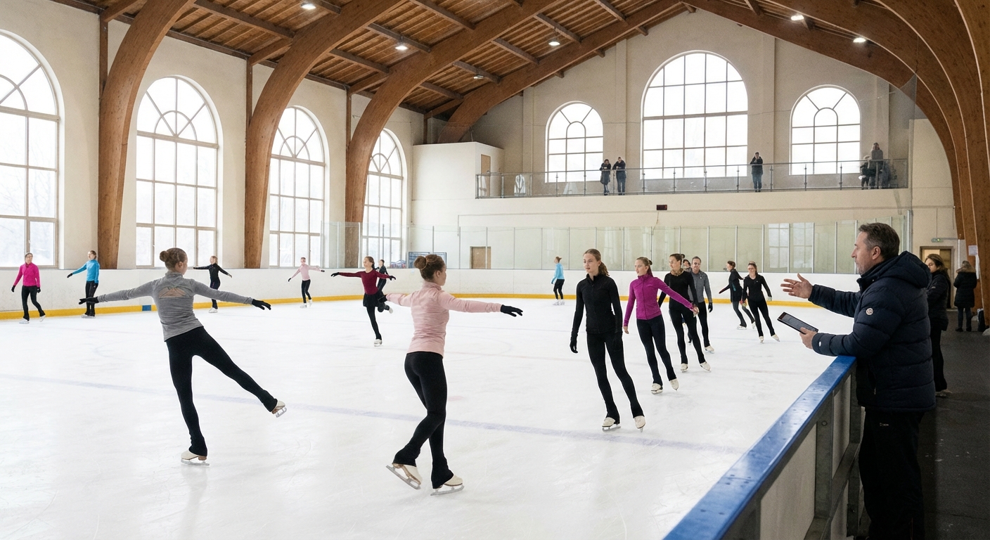 피겨 훈련장 모습