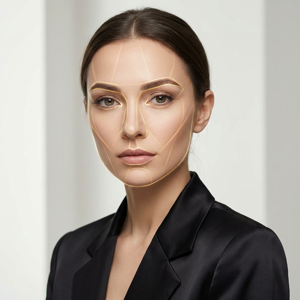 황금비율로 보는 얼굴 미의 기준