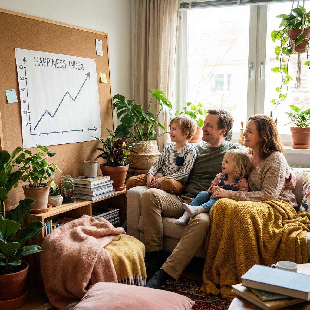 행복지수 그래프