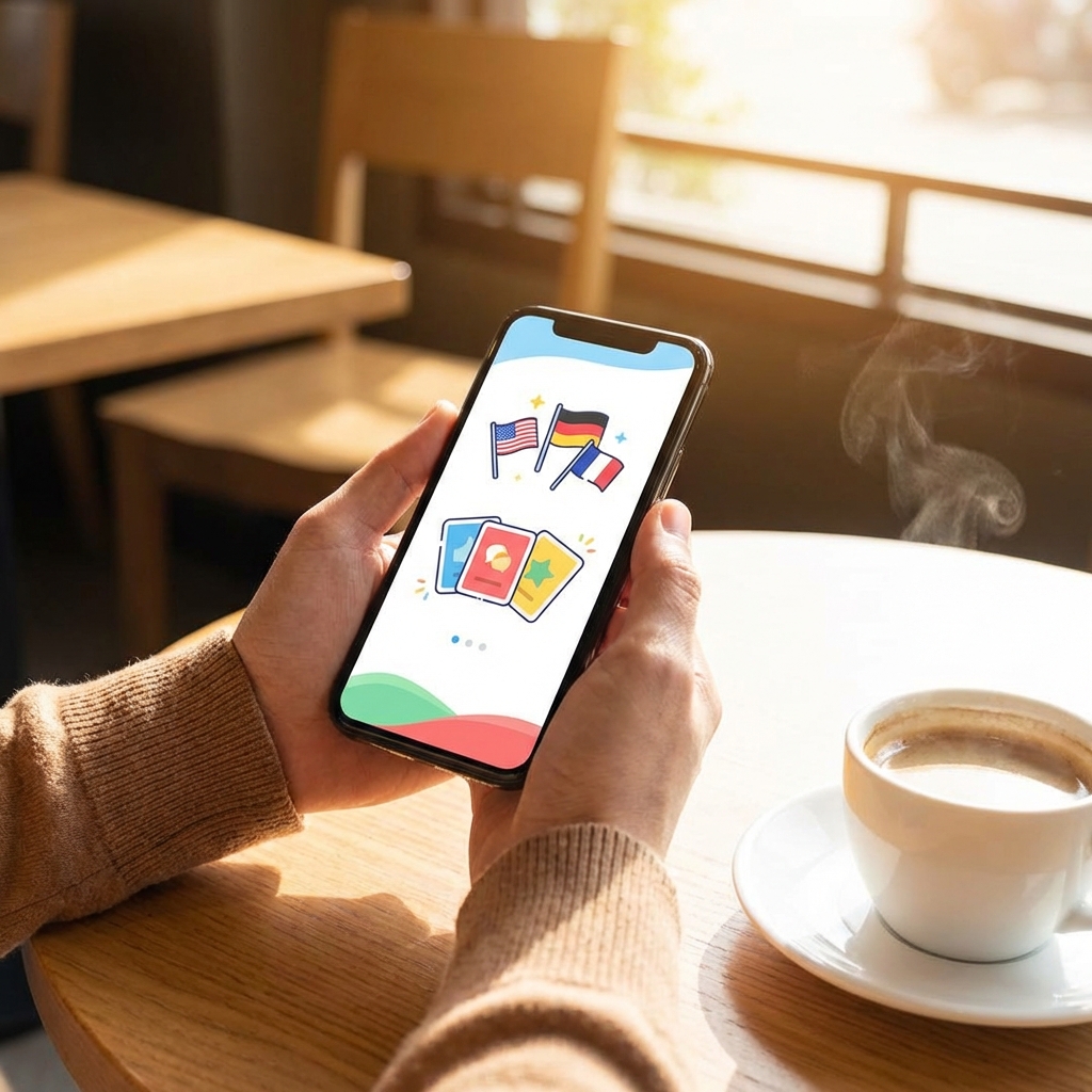 언어학습앱화면