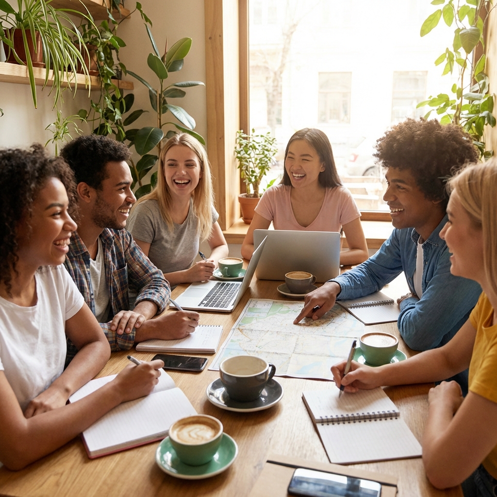 새터 조별활동 장면