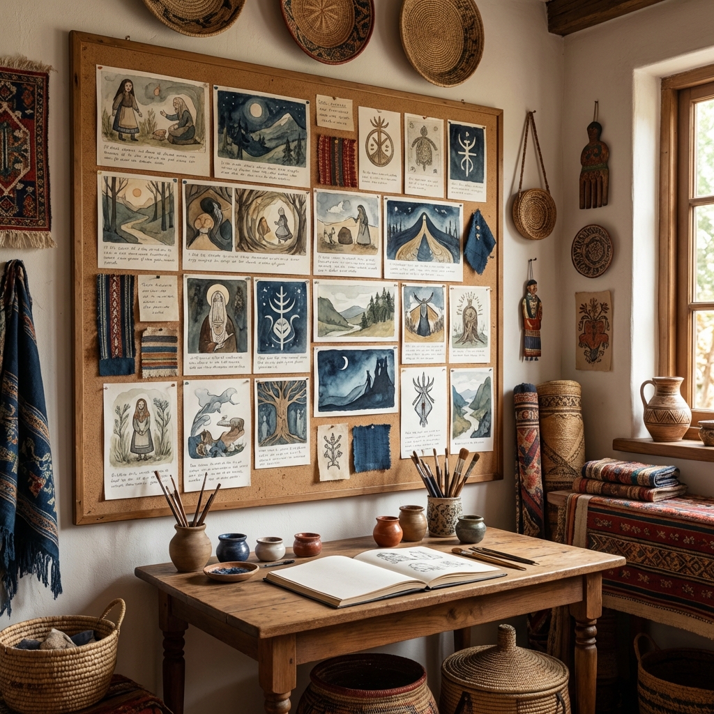 스토리보드 예시