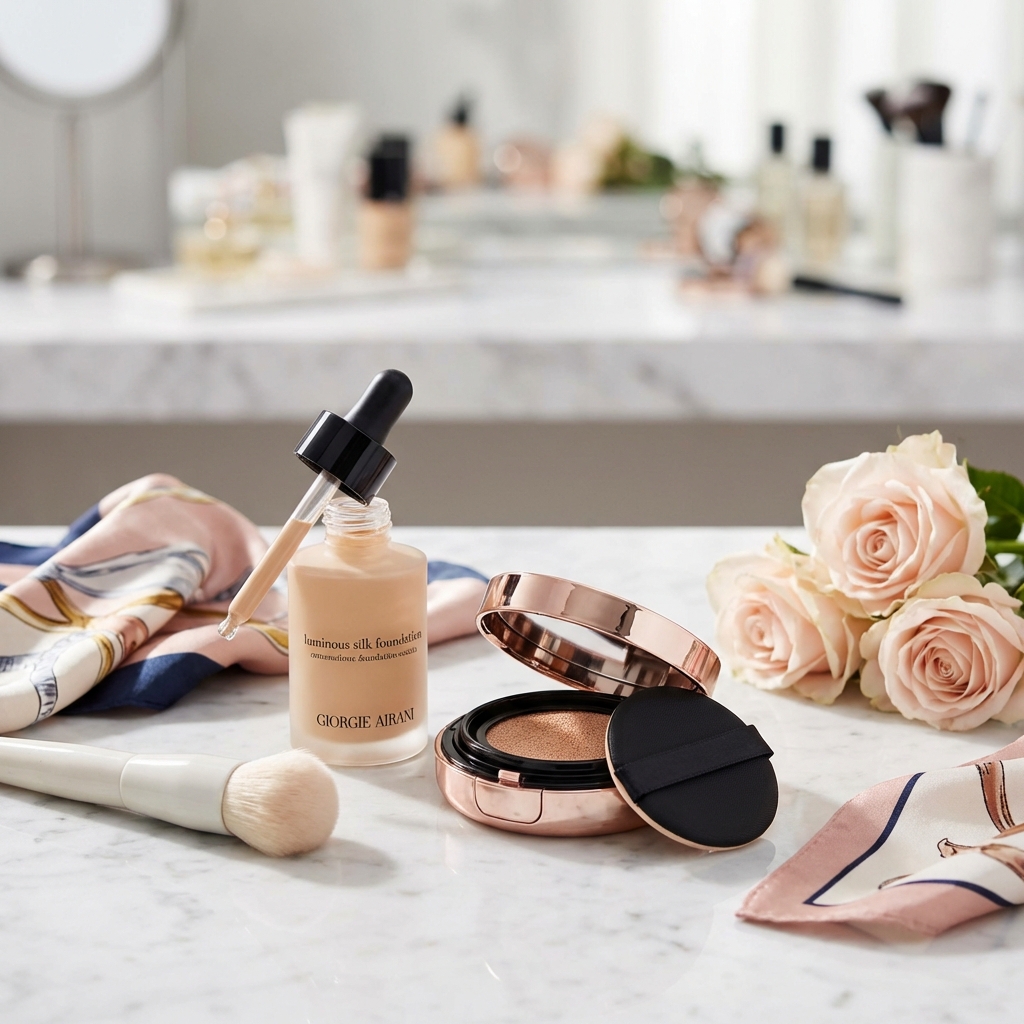 파운데이션과 쿠션 제품