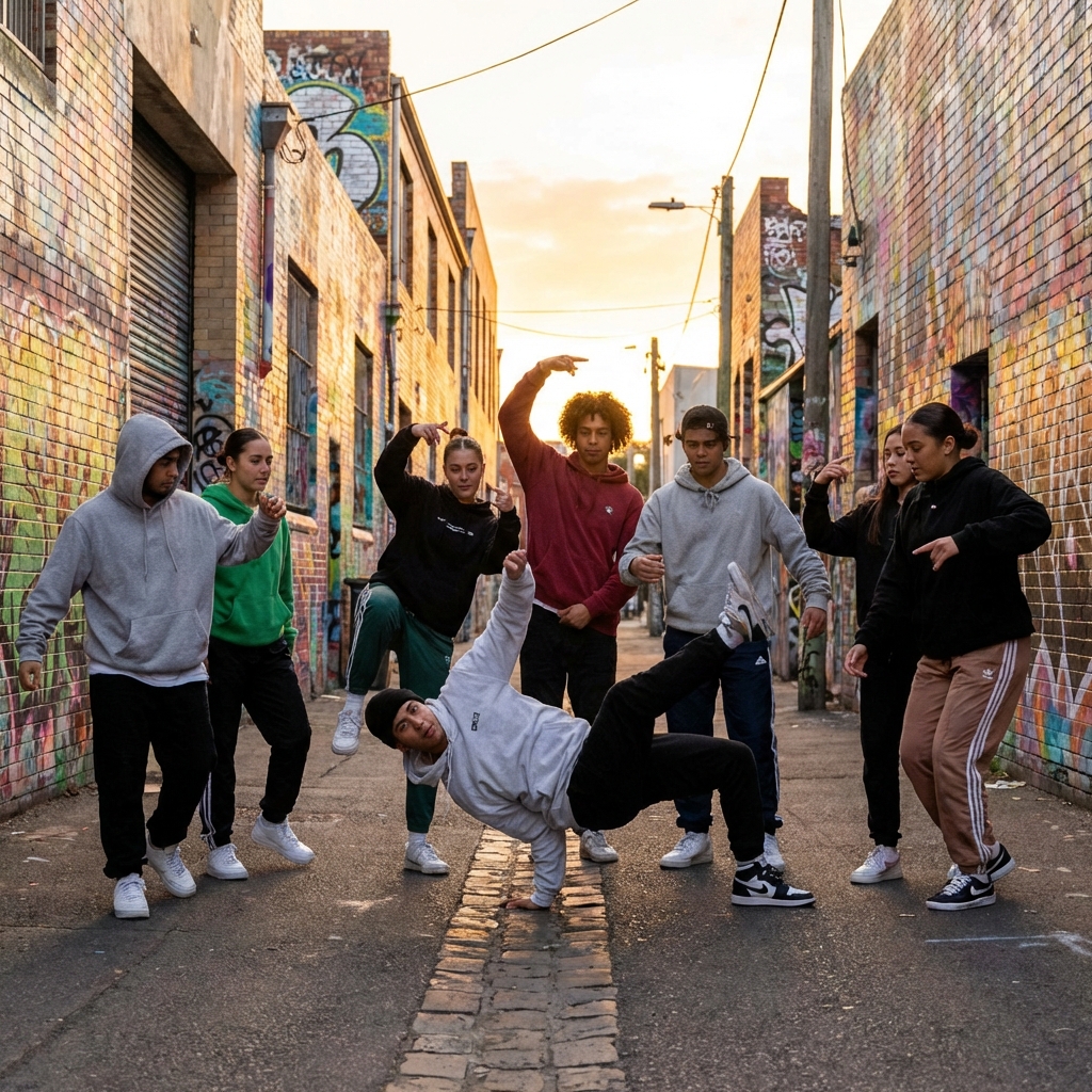 다양한 스트릿 댄스 장르