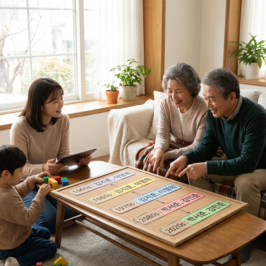 우리 부모님 이름은 왜 다들 비슷했을까? 세대별 가장 흔한 이름 이야기