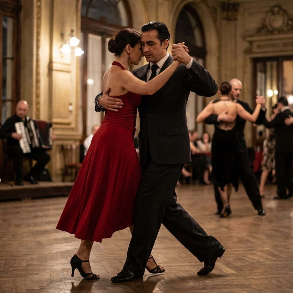 탱고 기본 포지션