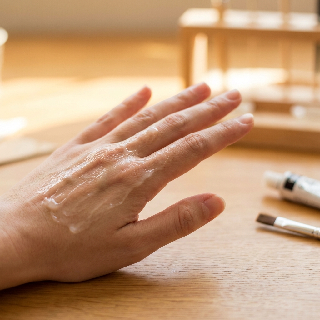 손에 붙은 접착제, 이렇게 떼면 깨끗해집니다