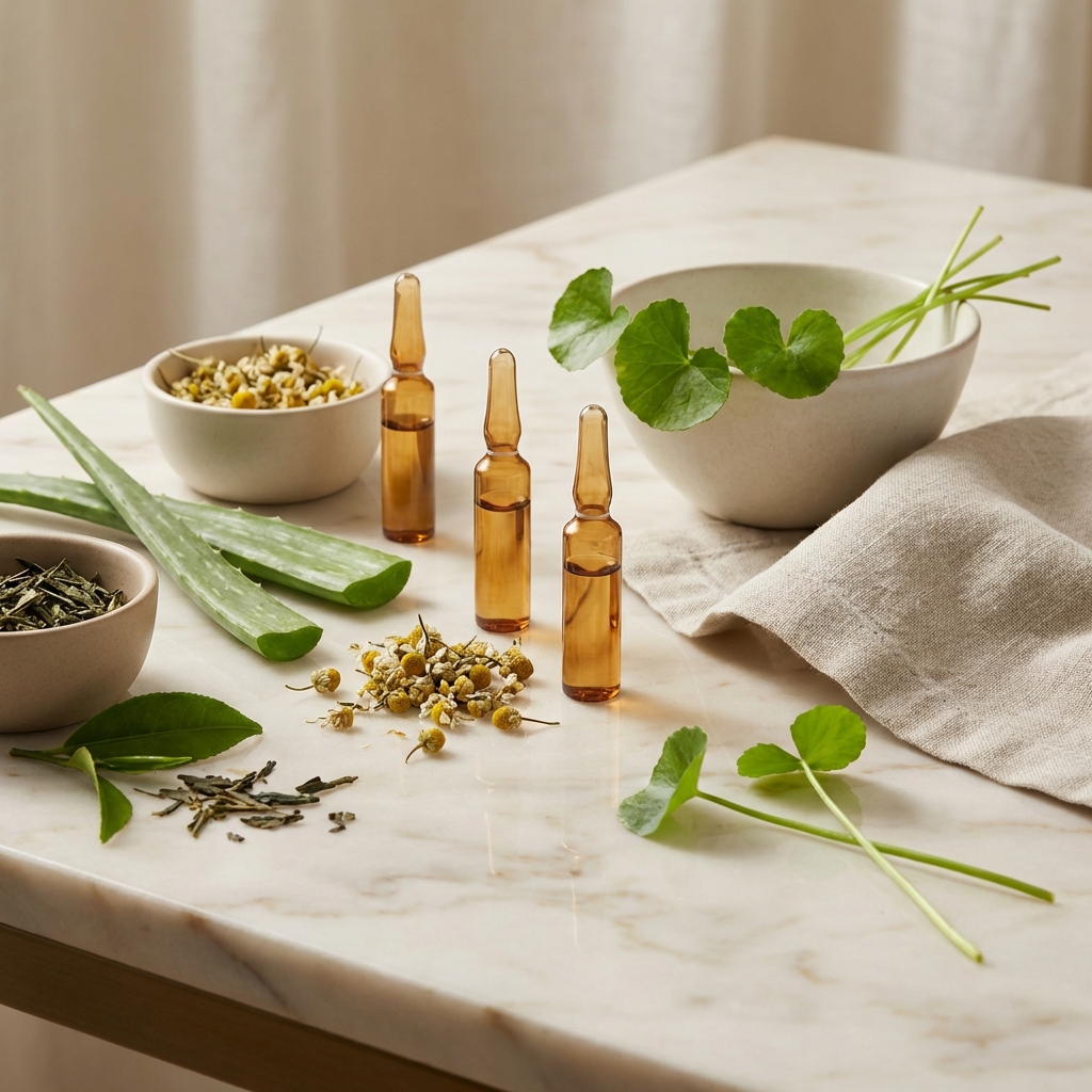 피부 진정 성분 총정리 - 민감 피부를 위한 성분 가이드