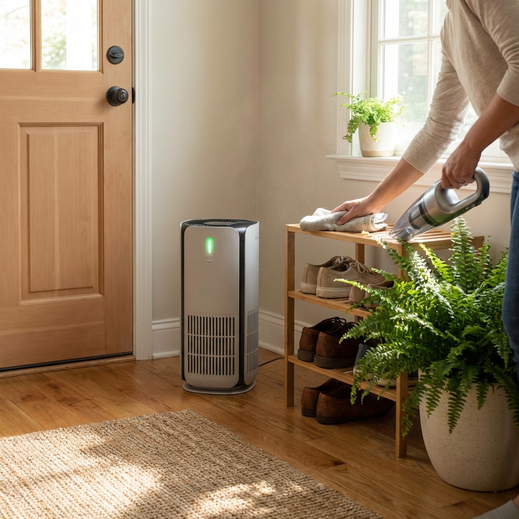 집 안으로 들어오는 미세먼지, 이렇게 막아보세요