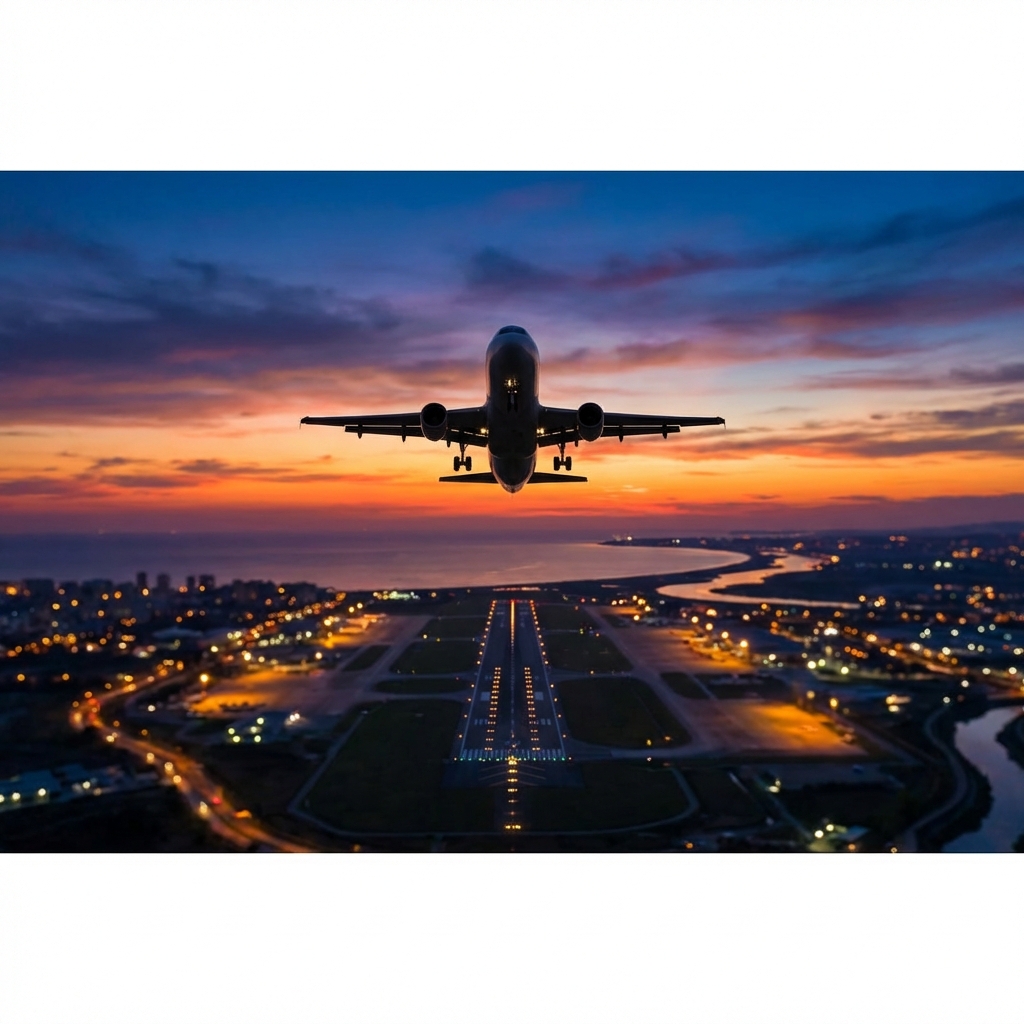 장시간 비행 꿀팁, 저녁 비행기로 시차 적응 고민 끝