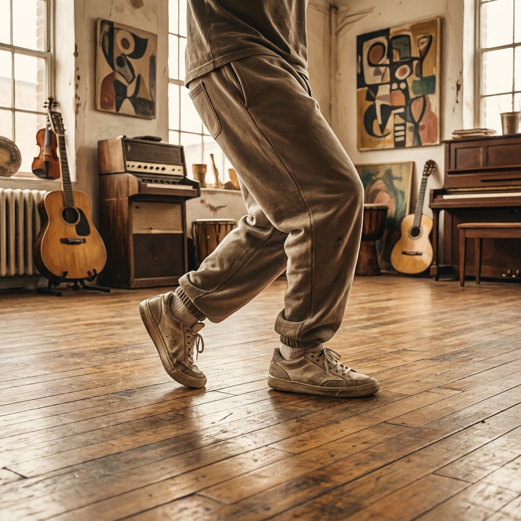 하우스 기본 스텝 연습