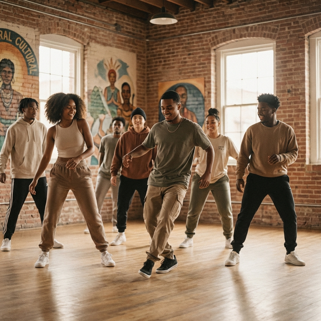 얼반 댄스 기본 동작