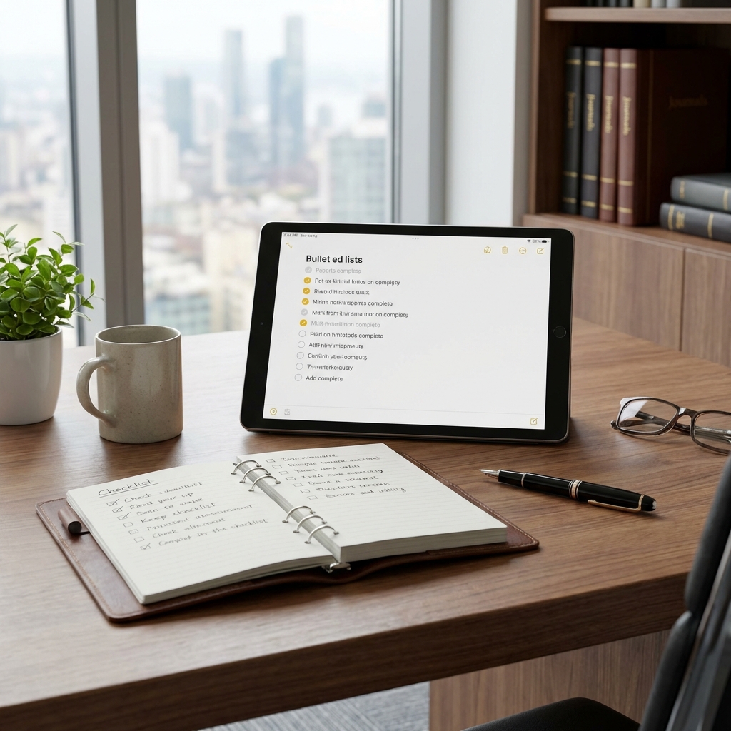 전략별 체크리스트