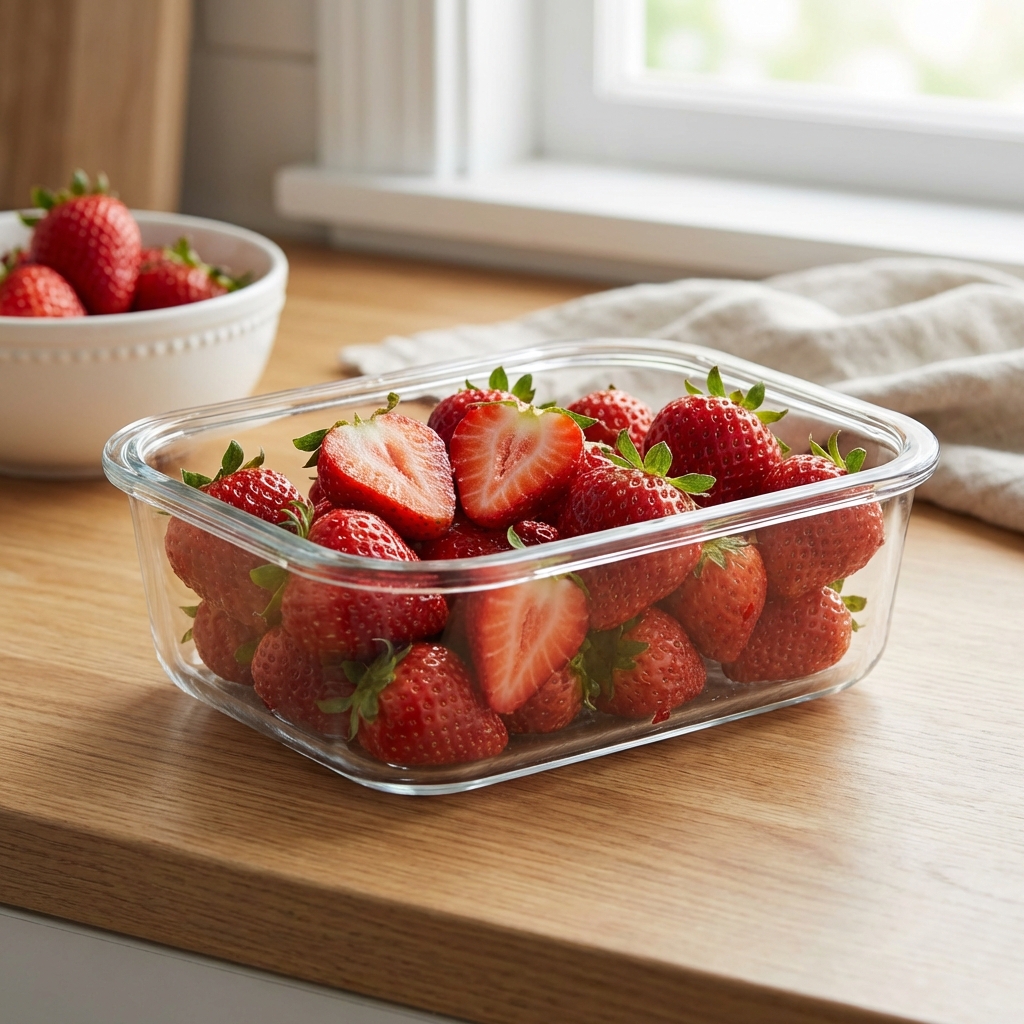 딸기 보관 용기