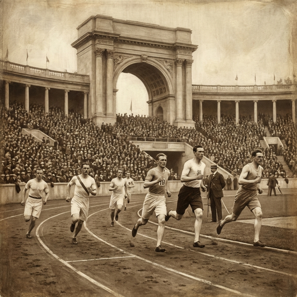 과거 올림픽 경기 장면