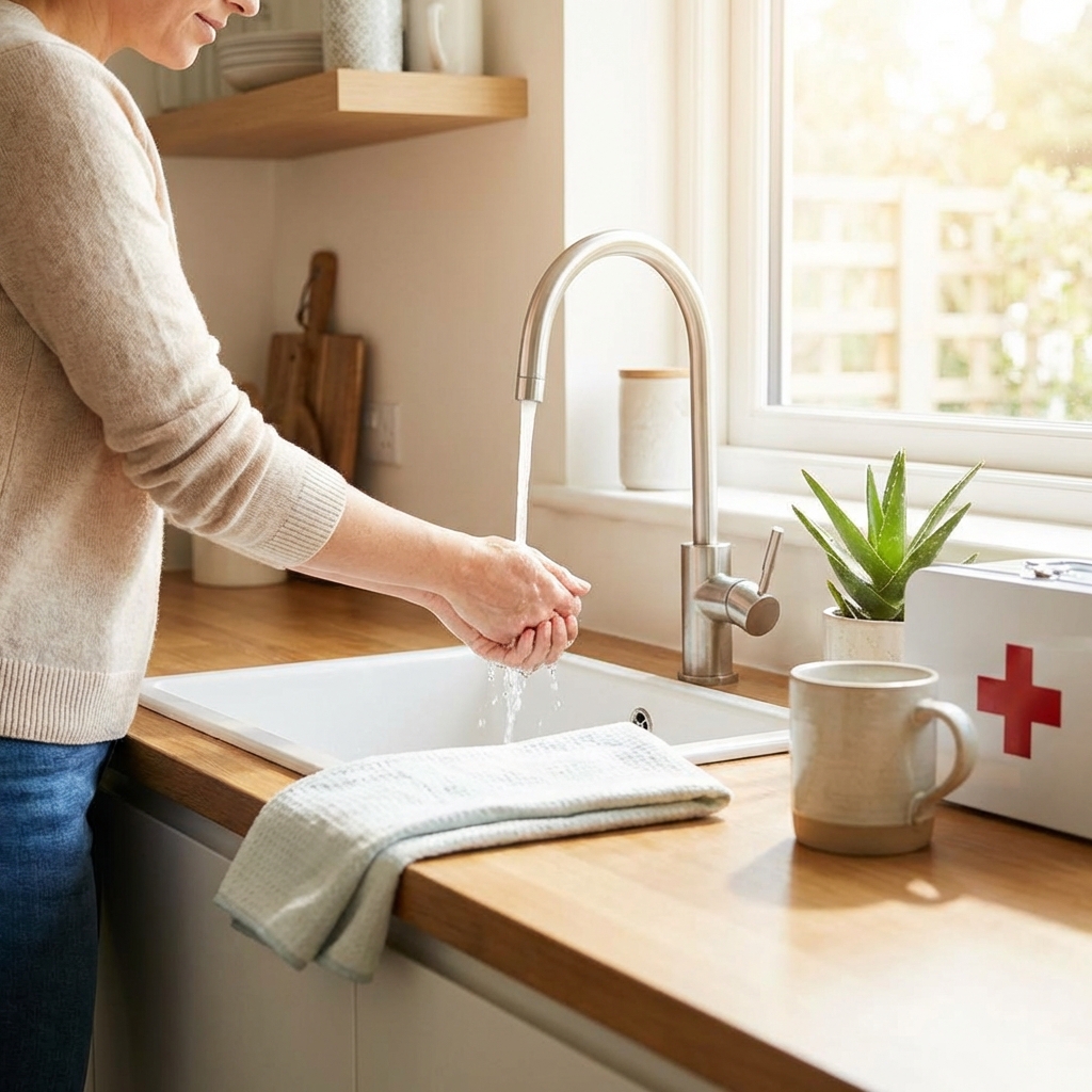 가벼운 화상, 집에서 제대로 대처하는 방법