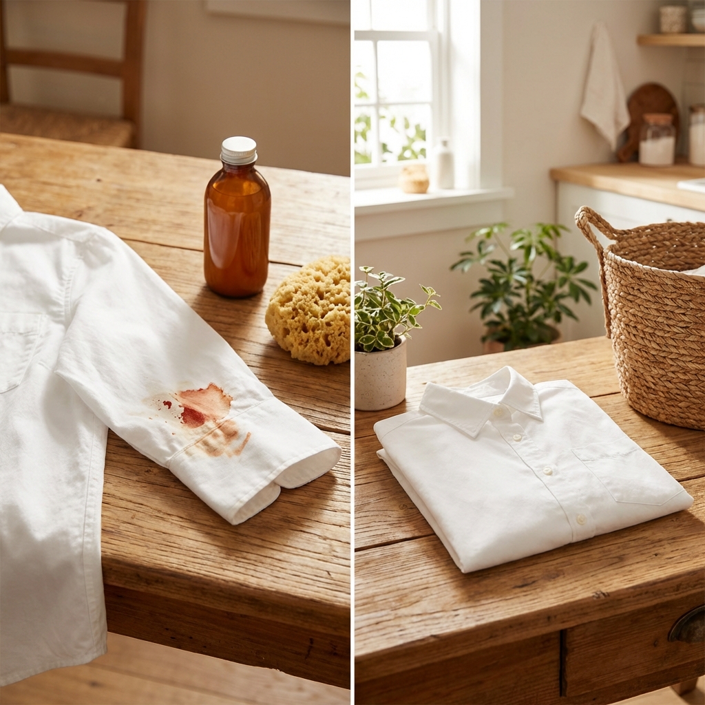 옷에 묻은 피 얼룩, 이렇게 지우면 깨끗합니다