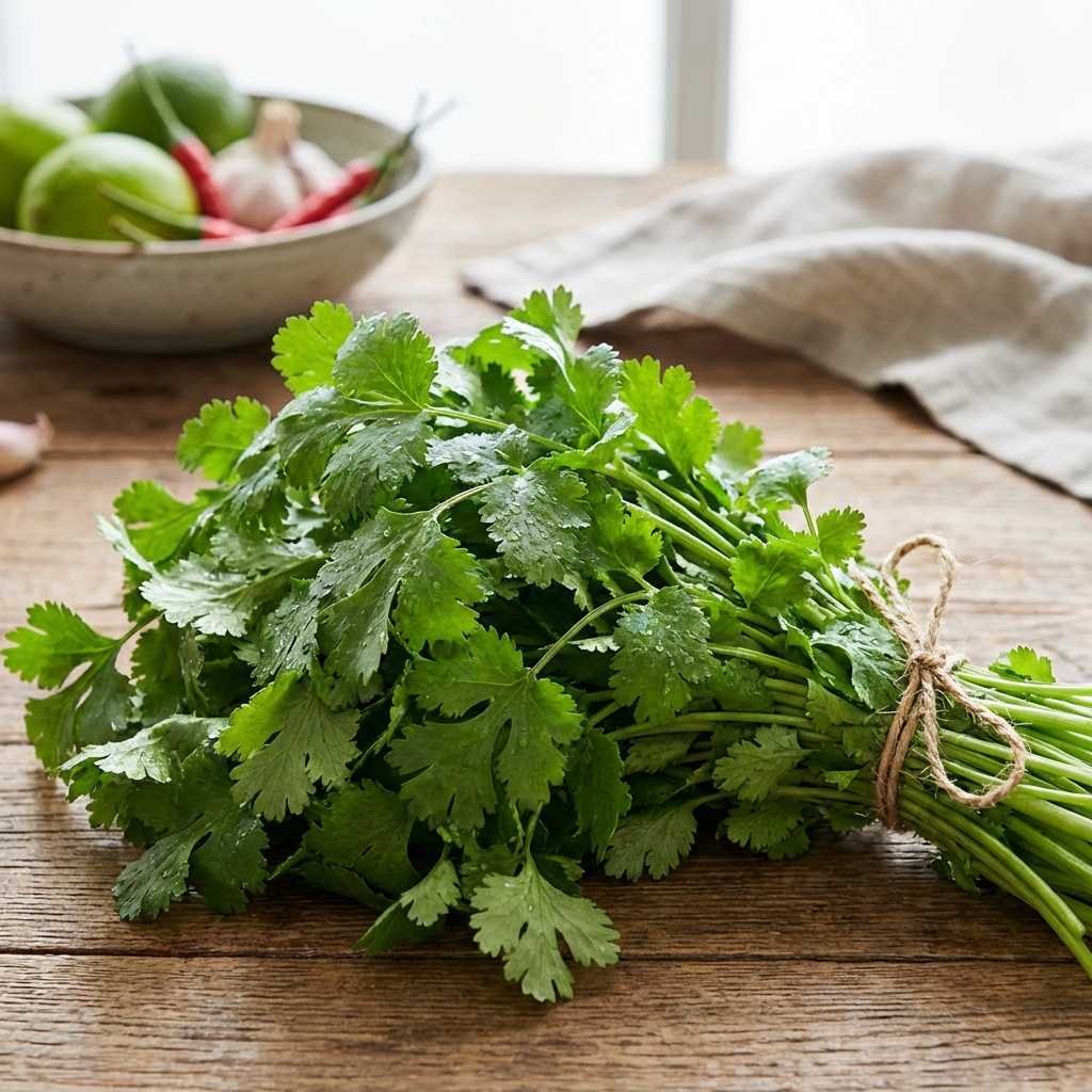 고수의 맛과 향, 몸에 좋은 효능까지 알아보기