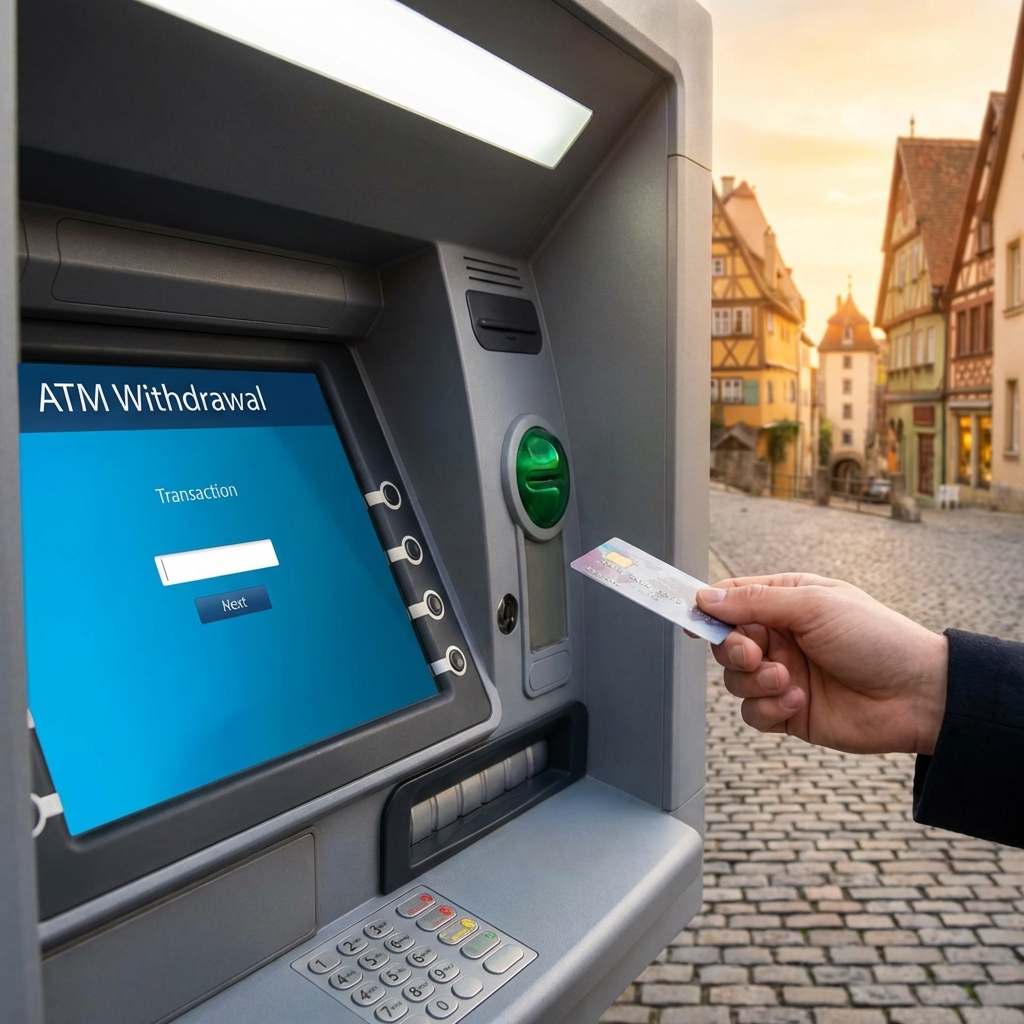 ATM 인출 화면