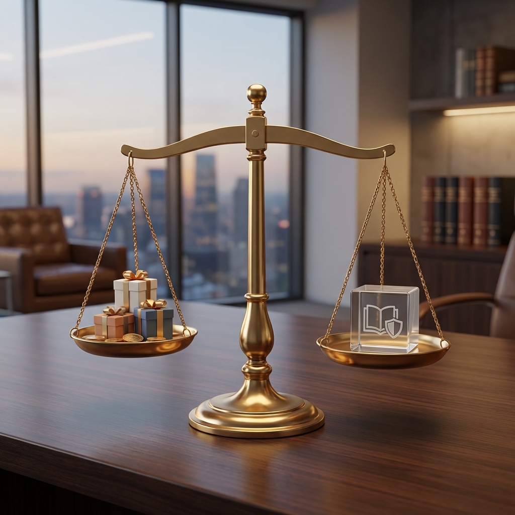 금품 수수 금지 기준표