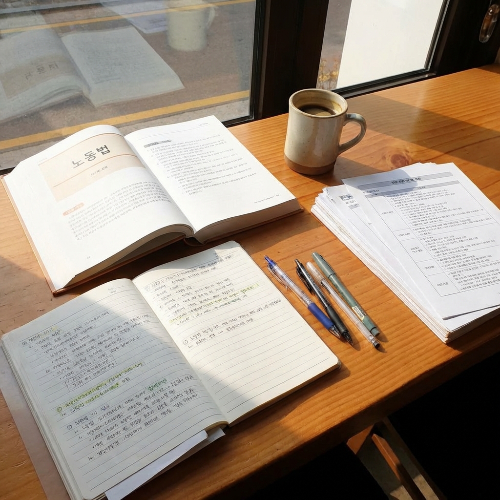 스터디 자료와 노트, 노동법 책