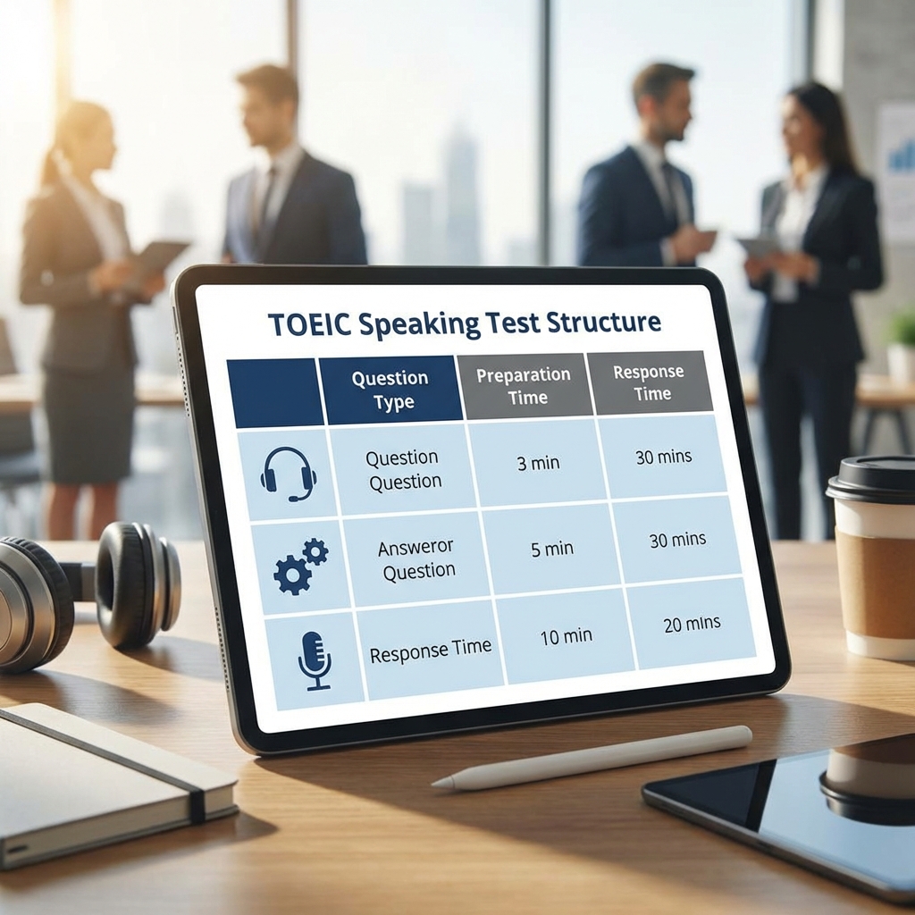 토익스피킹 시험 구조, 파트별 전략으로 효율 점수 올리기