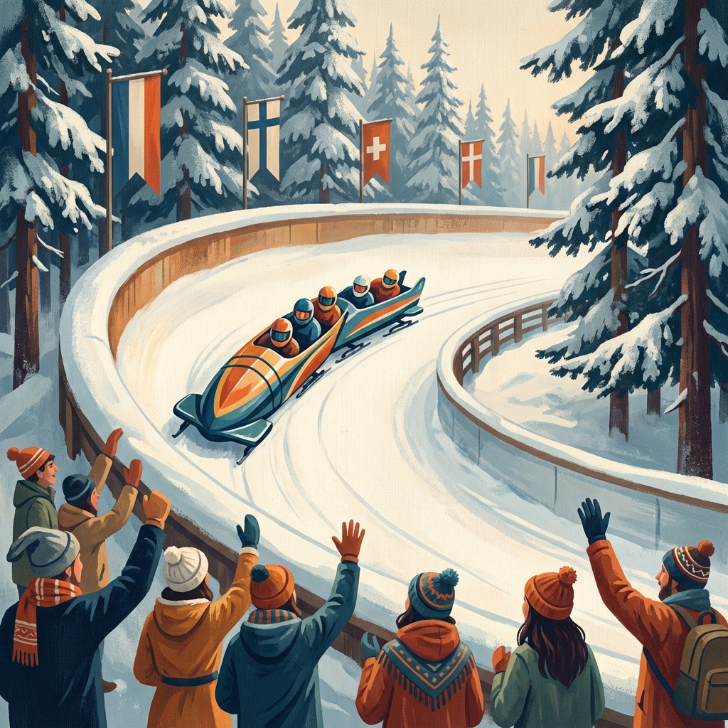 얼음 위를 질주하는 겨울 스포츠, 봅슬레이에 대해