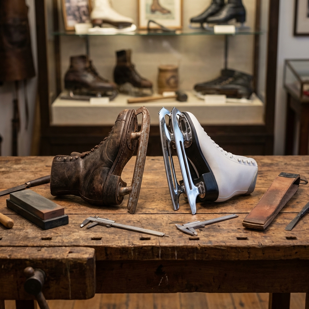 스케이트 날 비교