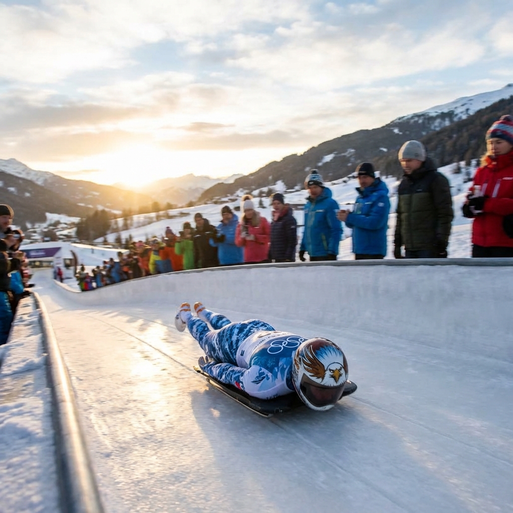 스켈레톤, 얼음 위를 가르는 극한의 스피드 스포츠