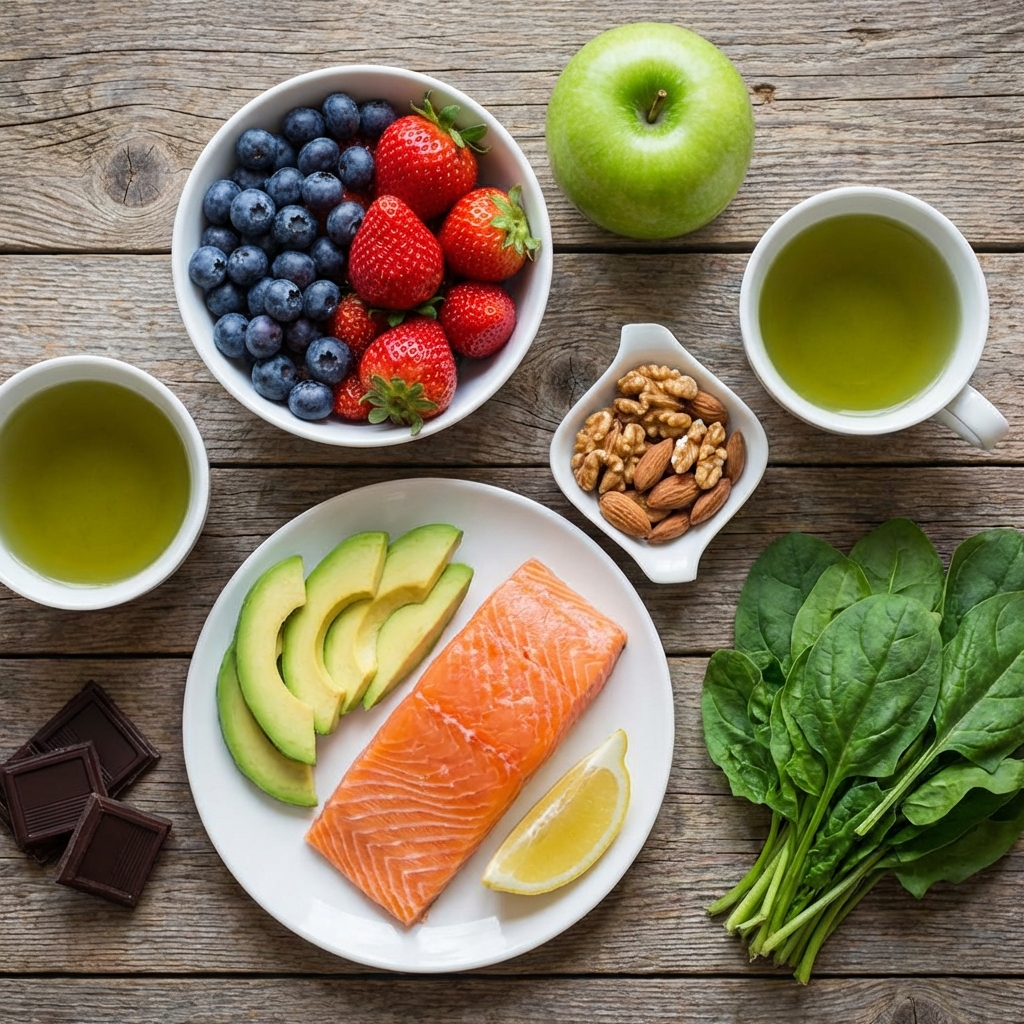 집중력 올려주는 음식들